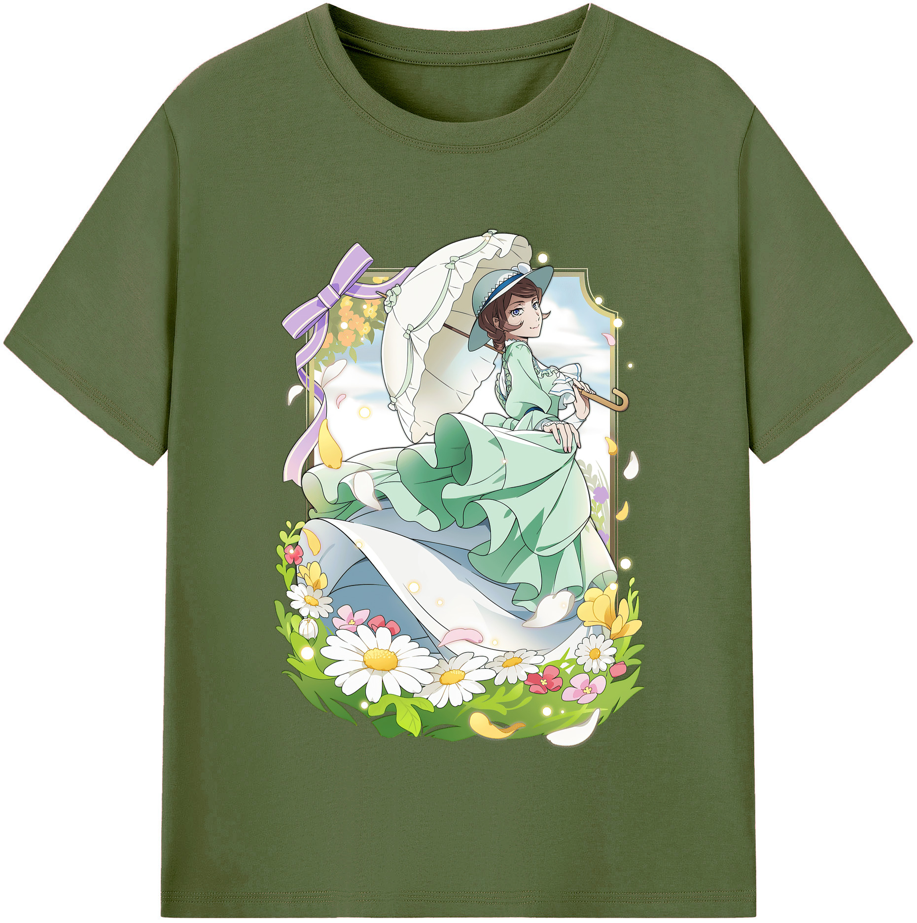 （画像用） 文豪ストレイドッグス Bungo Stray Dogs 綿100％半袖Tシャツ（フロントプリント）